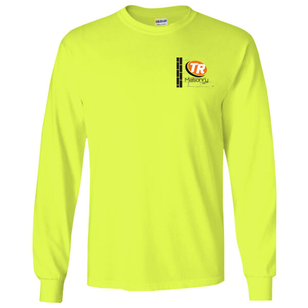 TR Masonry - Gildan - Ultra Cotton® Long Sleeve T-Shirt - Printed Logo Thumbnail