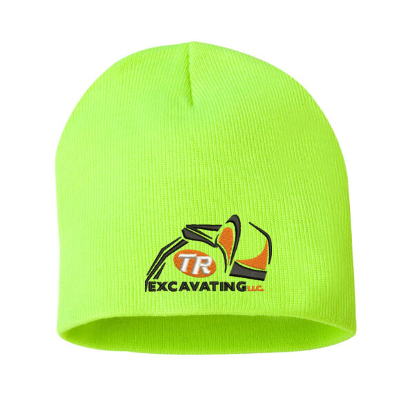 TR Excavating - Sportsman - 8" Knit Beanie - Embroidered Logo Thumbnail
