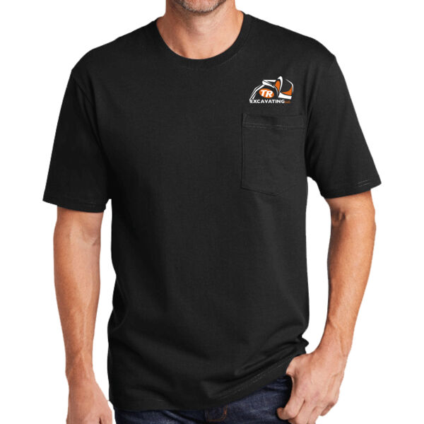 CornerStone Workwear Pocket Tee - Printed Logo Thumbnail