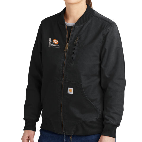 Carhartt® Women’s Rugged Flex® Crawford Jacket - Embroidered Logo Thumbnail