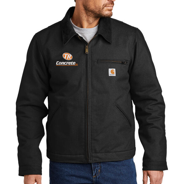 Carhartt Duck Detroit Jacket - Embroidered Logo Thumbnail