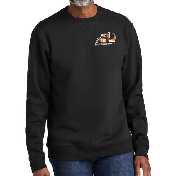 Volunteer Knitwear™ Chore Fleece Crewneck - Embroidered Logo Thumbnail